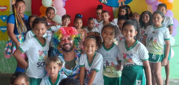 SCFV dos povoados Geme, Timbó e da Sede do município têm celebração do Dia das Crianças