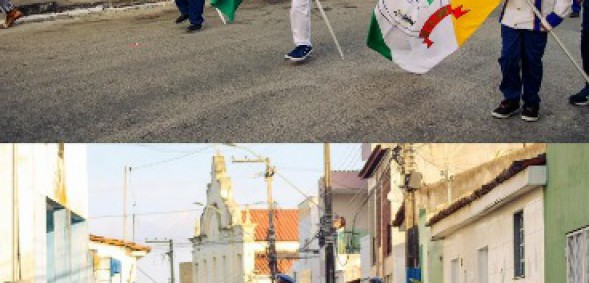 Alunos das escolas de Pacatuba realizam desfile cívico