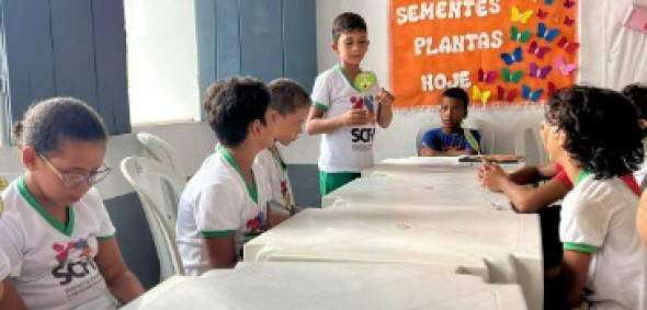 Crianças do SCFV aprendem mais em ação sobre os povos indígenas