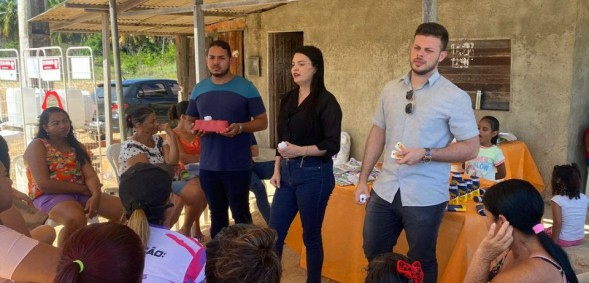Equipes do PSF e do NASF promovem Roda de Conversa em Ponta dos Mangues