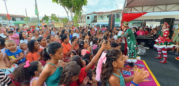 Prefeitura de Pacatuba realiza o Natal Social para crianças do município